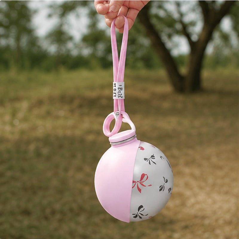 AquaBall™ — Gourde Sphérique Inox pour Chien